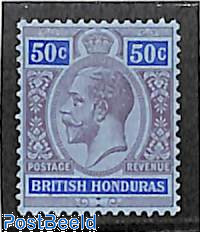 50c, WM Multiple Crown-CA, Stamp out of set
