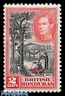 2c, Stamp out of set