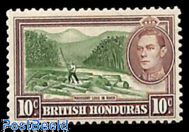 10c, Stamp out of set
