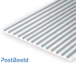EVERGREEN GEGROEFD - 1MM DIK - PLANKBREEDTE 3.2