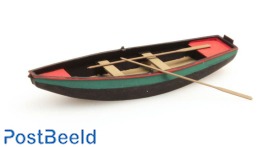 Steel Rowboat ~ Green (1pcs) (Ready-made)
