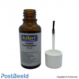 Plastic glue liquid, with brush, 25ml / 22,5g