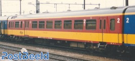 NS/SNCB ICR Rijtuige 2e Klasse met Bagagedeel 'Benelux-trein'