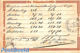 Postcard 16p, sent to Luebeck