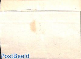 Folding letter from Dordrecht (see mark) to Utrecht