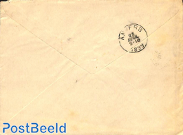cover to Antwerpen, see ANVERS 1899 postmark.