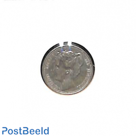 25 cents 1901, narrow neck