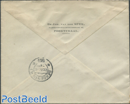 Registered envelope with nvph no.525