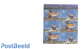 Europa, endangered animals booklet