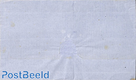 Folding cover to Leeuwarden, sent by ship. Seamail.