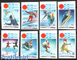 Olympic winter games 8v imperforated
