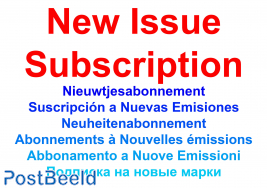 New issue subscription Aitutaki
