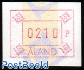 Automat stamp 1v, without WM (face value may vary)