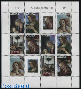 Botticelli minisheet