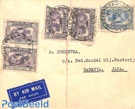 Airmail letter from SYDNEY to BATAVIA