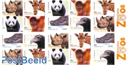 Australian Zoos foil booklet