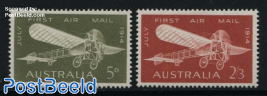 First postal flight 2v