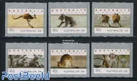 Automat stamps, Australia 99 6v