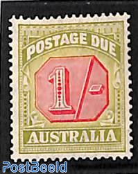 1sh, postage due, stamp out of set