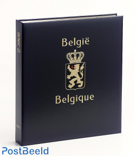Luxe binder stamp album Belgium IX