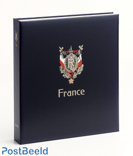Luxe stamp album France Red Cross booklets 1952-2008
