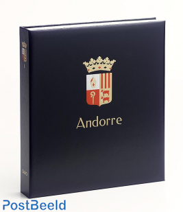 Luxe stamp album Andorra (French) II 2010-2021