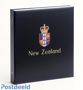 Luxe band postzegelalbum Nieuw Zeeland VII