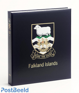 Luxe stamp album Falkland Isl. I 1878-1995