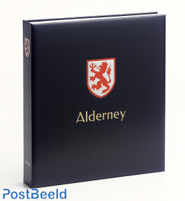 Luxe binder stamp album Alderney (Without number)