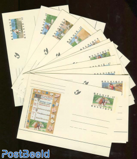 Postcard set van Kleef (12 cards)