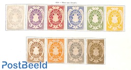 10 Telegraph stamps *