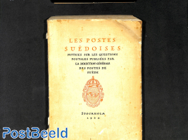 Les Postes Suédoises, 1924, softcover slightly damages
