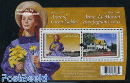 Anne of Green Gable s/s, joint issue Japan
