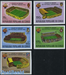 Football games Spain 5v imperforated