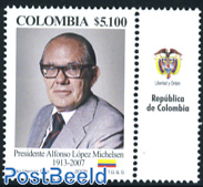 President Alfonso Lopez Michelsen 1v+tab