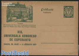 Illustrated Postcard, Esperanto congress, 10pf, Winterplatz