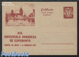 Illustrated Postcard, Esperanto, 20pf, Johanniskirche