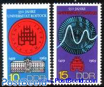 550 years Rostock university 2v