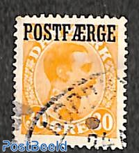 30o, POSTFAERGE, Stamp out of set