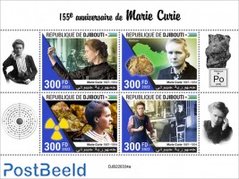 155th anniversary of Marie Curie