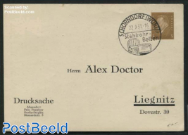 Card (Drucksache) Postmark;Stahlrohr Betten