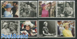 Elizabeth II Diamond Jubilee 8v (4x [:])