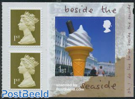Beach life booklet pane s-a