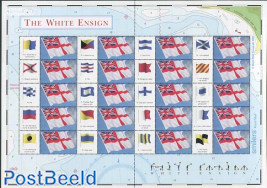 The White Ensign, Label Sheet