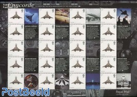 Concorde, Label Sheet