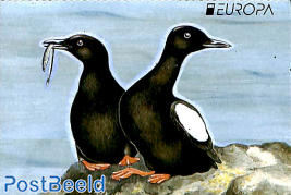 Europa, birds booklet s-a