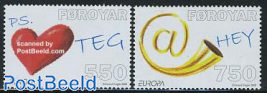 Europa, the letter 2v