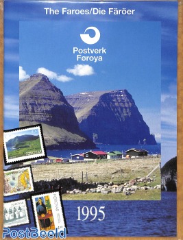 Official Yearbook with stamps 1995