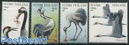 Crane bird 4v (from s/s)