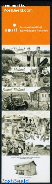 Country life 5v s-a in booklet